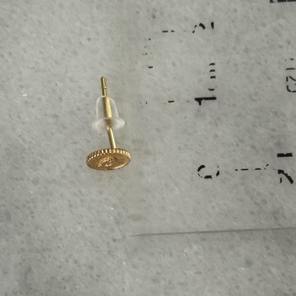 Gold Evil Eye Crystal Coin Huggie Earrings 

Brand New - Picture 5 of 6